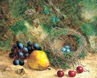 Still Life with Bird's Nest and Fruit
