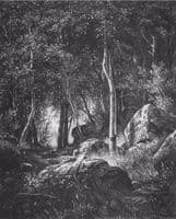 On the Edge of a Birch Grove, Valaam