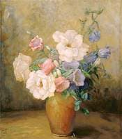 Roses and Canterbury Bells