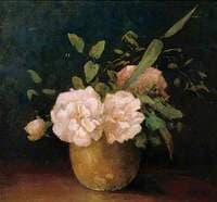 Roses and Pea Stems