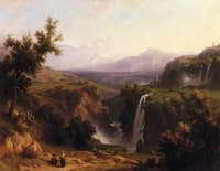 Extensive View of the Cascades and Tivoly