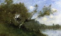 Fishermen by the Banks of the River