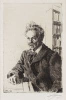 Portrait of August Strindberg