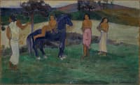 Composition with Figures and a Horse