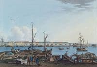 View of the English Embankment from Vasilyevsky Island