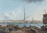View of English Embankment from Vasilyevsky Island