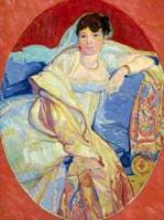 Madame Rivière (after Jean-Auguste-Dominique Ingres)