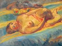 Nude Lying on Her Back
