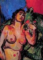 Nude, Hand to Shoulder
