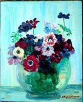 Still life with anemones