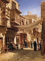 Street in Boulaq near Cairo
