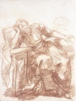 Study of a Despairing Woman