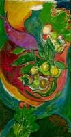 Still Life with Purple Fish