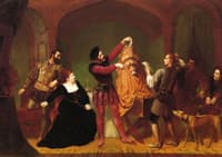 A Scene from 'The Taming of the Shrew' (Act IV, Scene III)