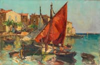 Mediterranean Fishing Village