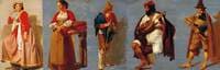 Five Studies of Italian Characters