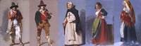Five Studies of Italian Figures
