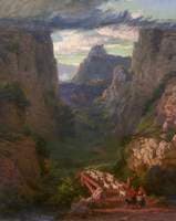 Italian Mountain Scene