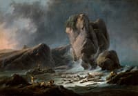 Shipwreck Survivors reaching the Coast