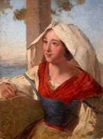 Portrait of a Woman at the Window