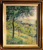 Hillside Orchard overlooking the Seine