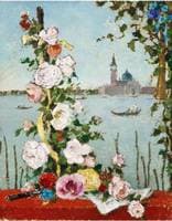 Floral Still Life in Venice
