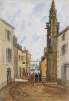 Rue Monte-au-Ciel à Douarnenez