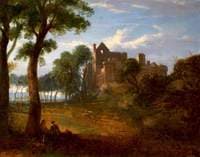 Craigmillar Castle from the South East, Edinburgh, 1821