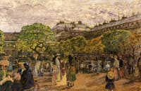 An Afternoon in the Gardens of the Palais Royal