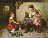 Feeding the young