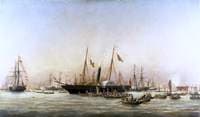 Queen Victoria Landing at Brighton, East Sussex