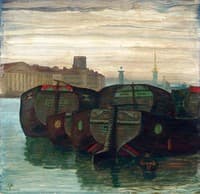 Boats on the Neva