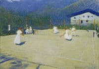 Tennis Court in Gossensass