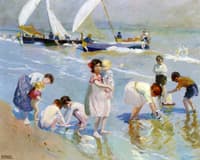 Children on the Beach