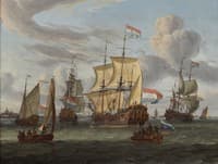 The  Ship Pieter and Paul of the Amsterdam Chamber of the V.O.C. On the IJ