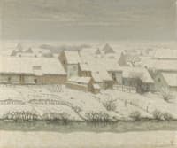 Winter in the Village (Hainaut)