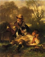 Children Playing Family