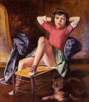 Girl with a Cat