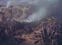 The storming of the camp of Lodrone