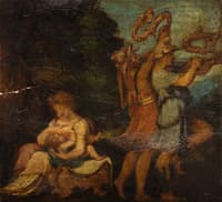 Jupiter Raised by Amalthea