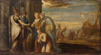 Aeneas takes Leave of Dido