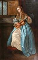 A Lady with Guitar