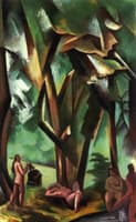 Bathers in the Forest