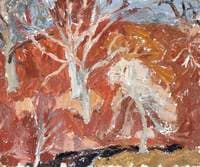Autumn Landscape with Trees
