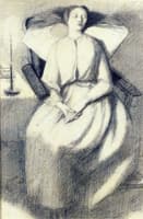 Elizabeth Siddal Seated in a Chair
