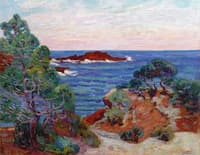 The Red Rock at Agay