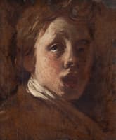 Head of a Boy Singing