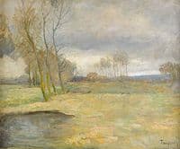 Flatlands with Poplars