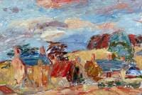 Landscape with Cottages