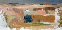 Landscape with Trees and Two Houses